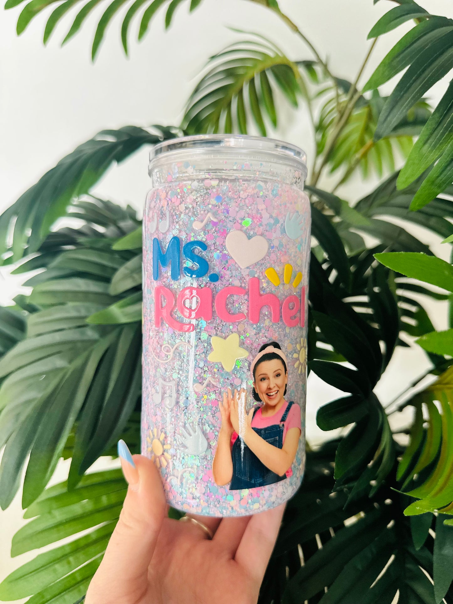 Acrylic Pre-Made Snowglobe Tumbler