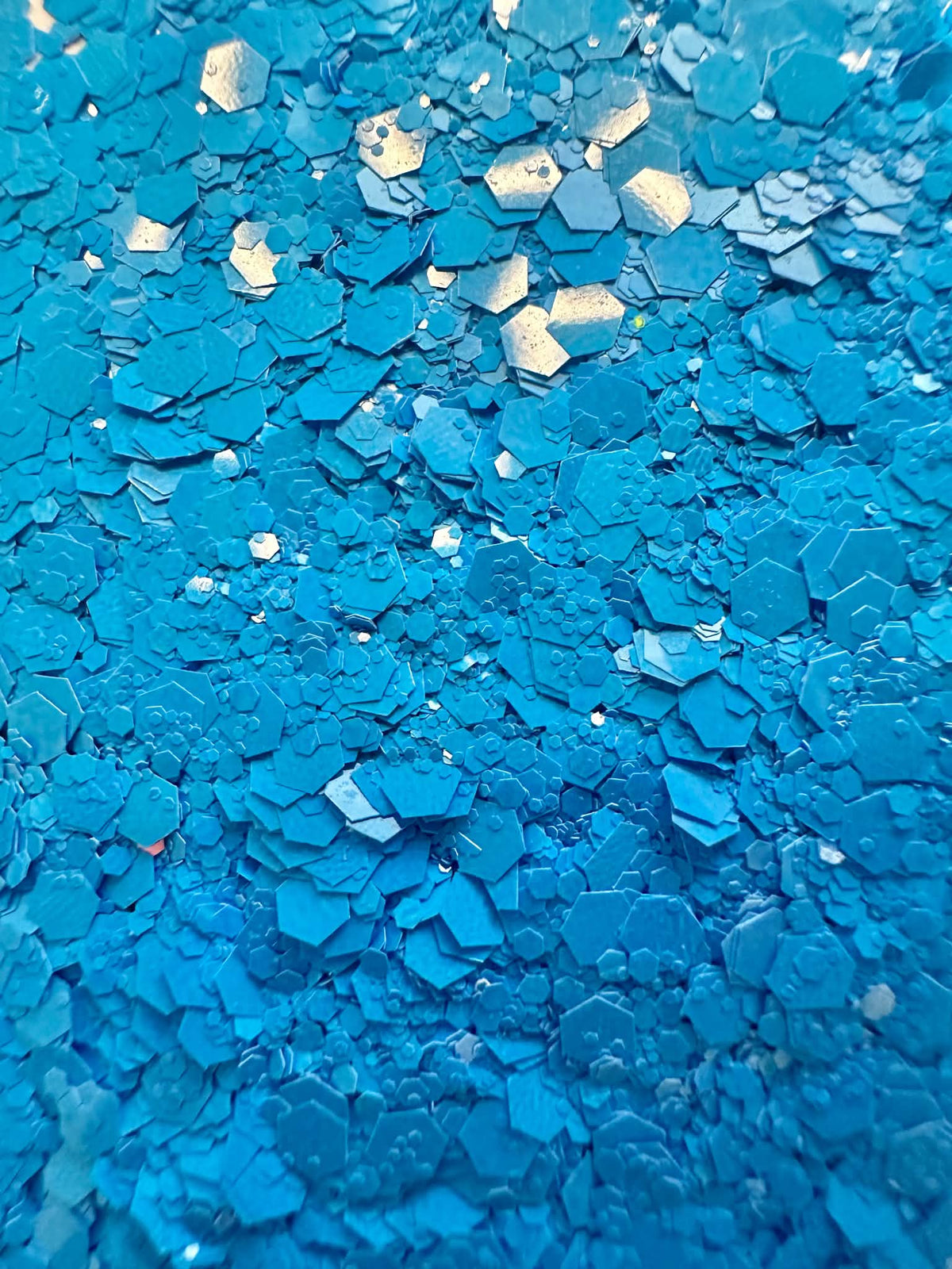 Ocean Blue Chunky Glitter
