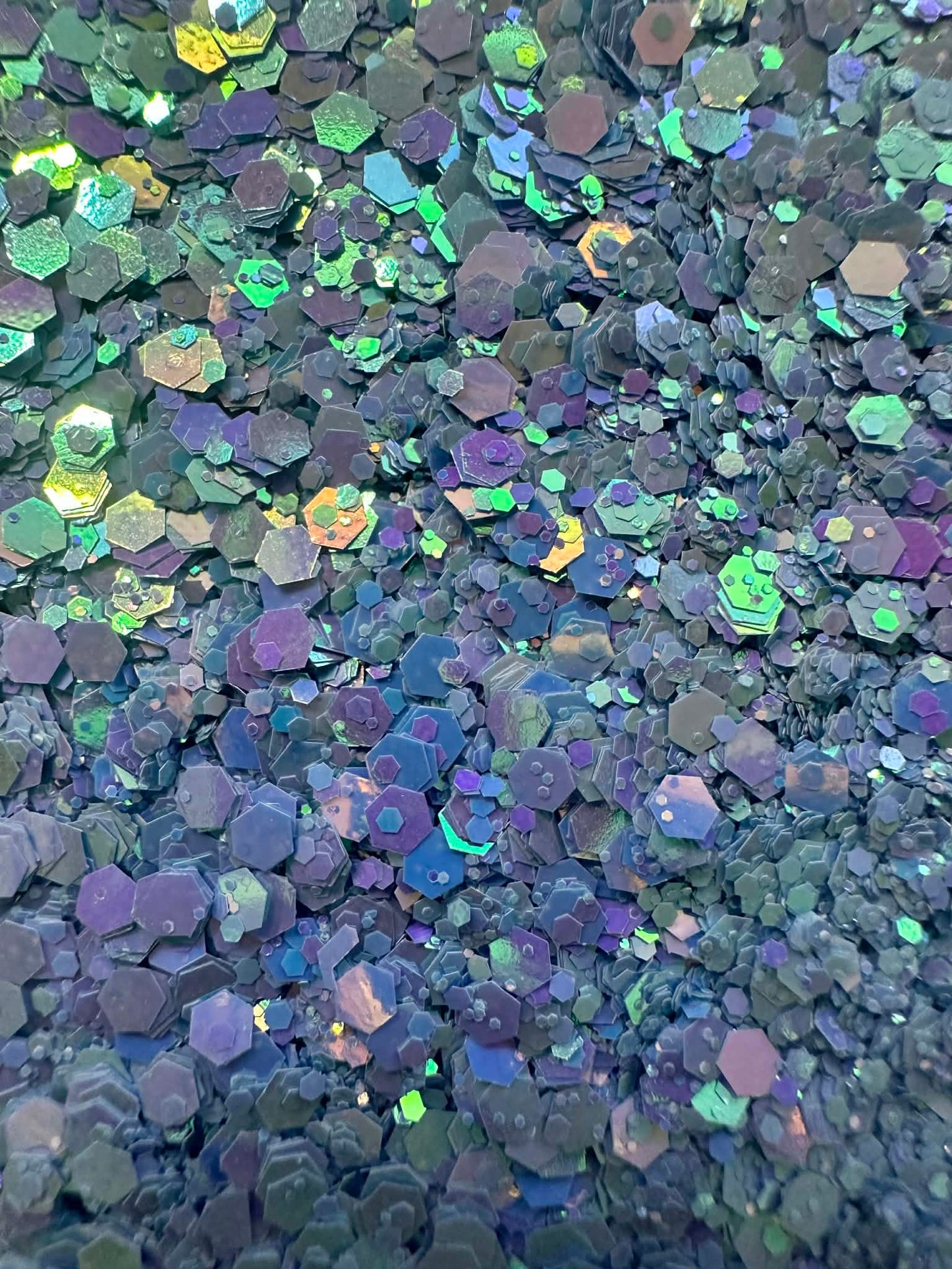 Electric Blue Glitter