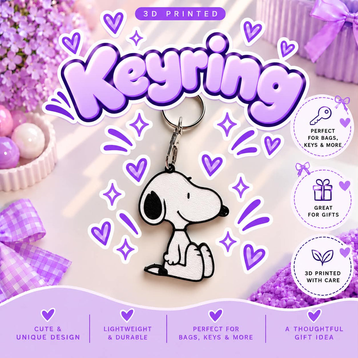 3D Keyring