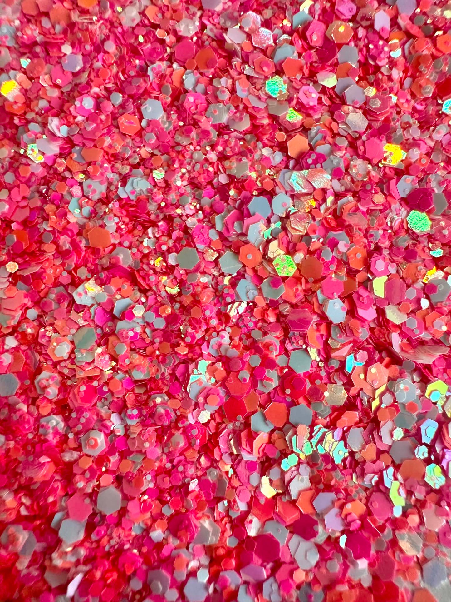 Strawberry Swirl Chunky Glitter