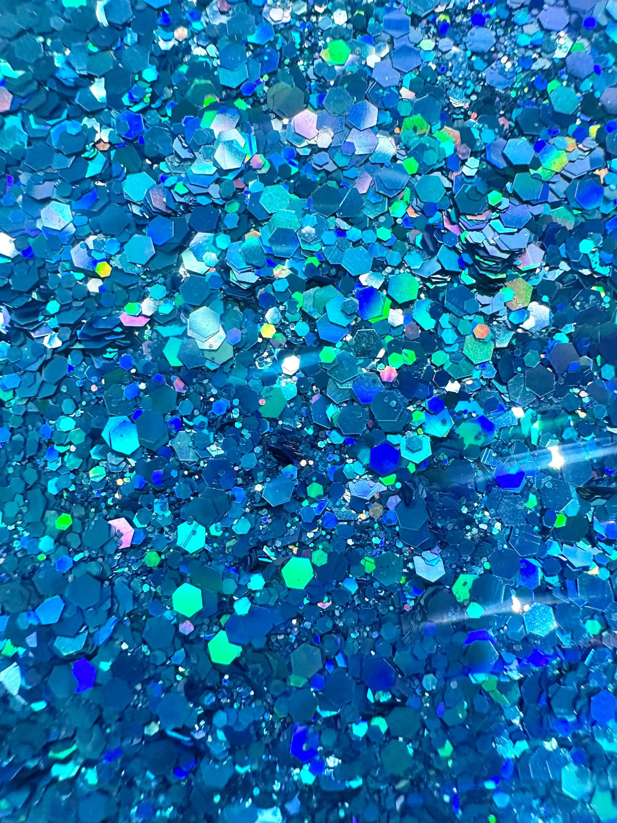 Blue Bliss Chunky Glitter