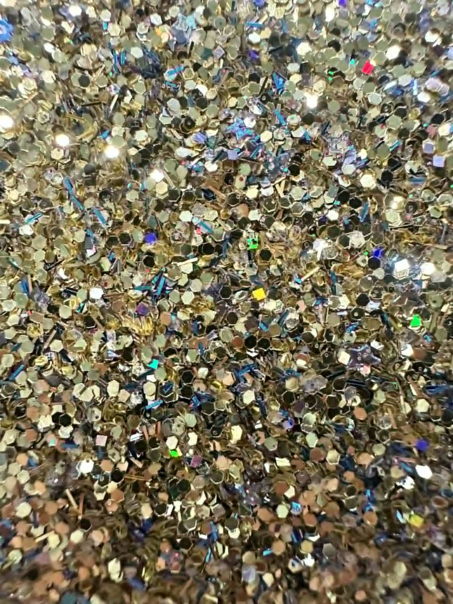 Golden Mocha Glitter