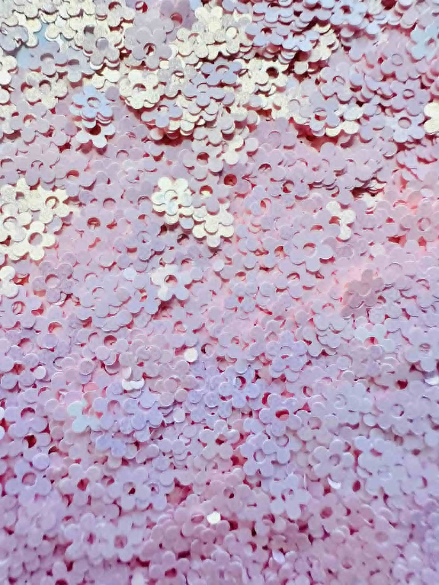 Pink Daisy Glitter