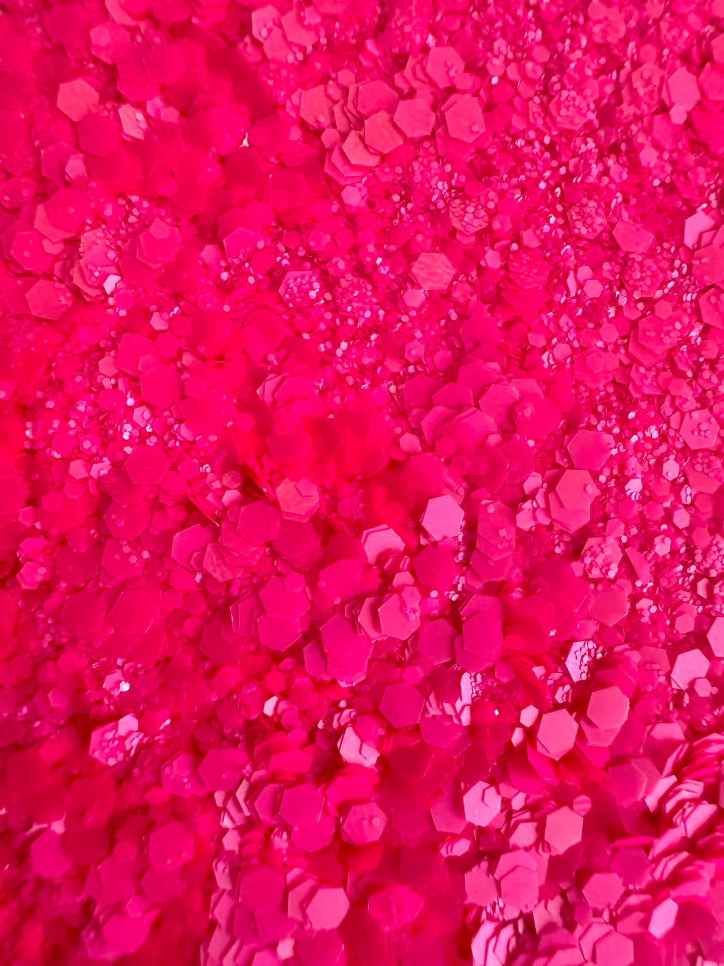 Pink Blaze Chunky Glitter