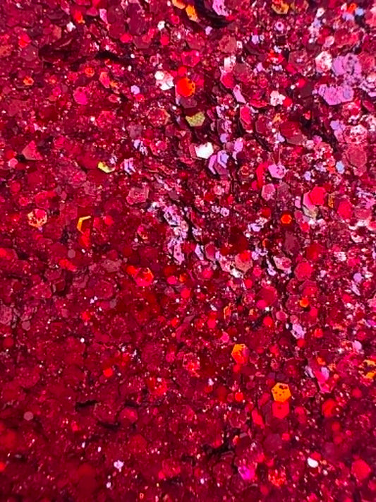 Cherry Pop Chunky Glitter
