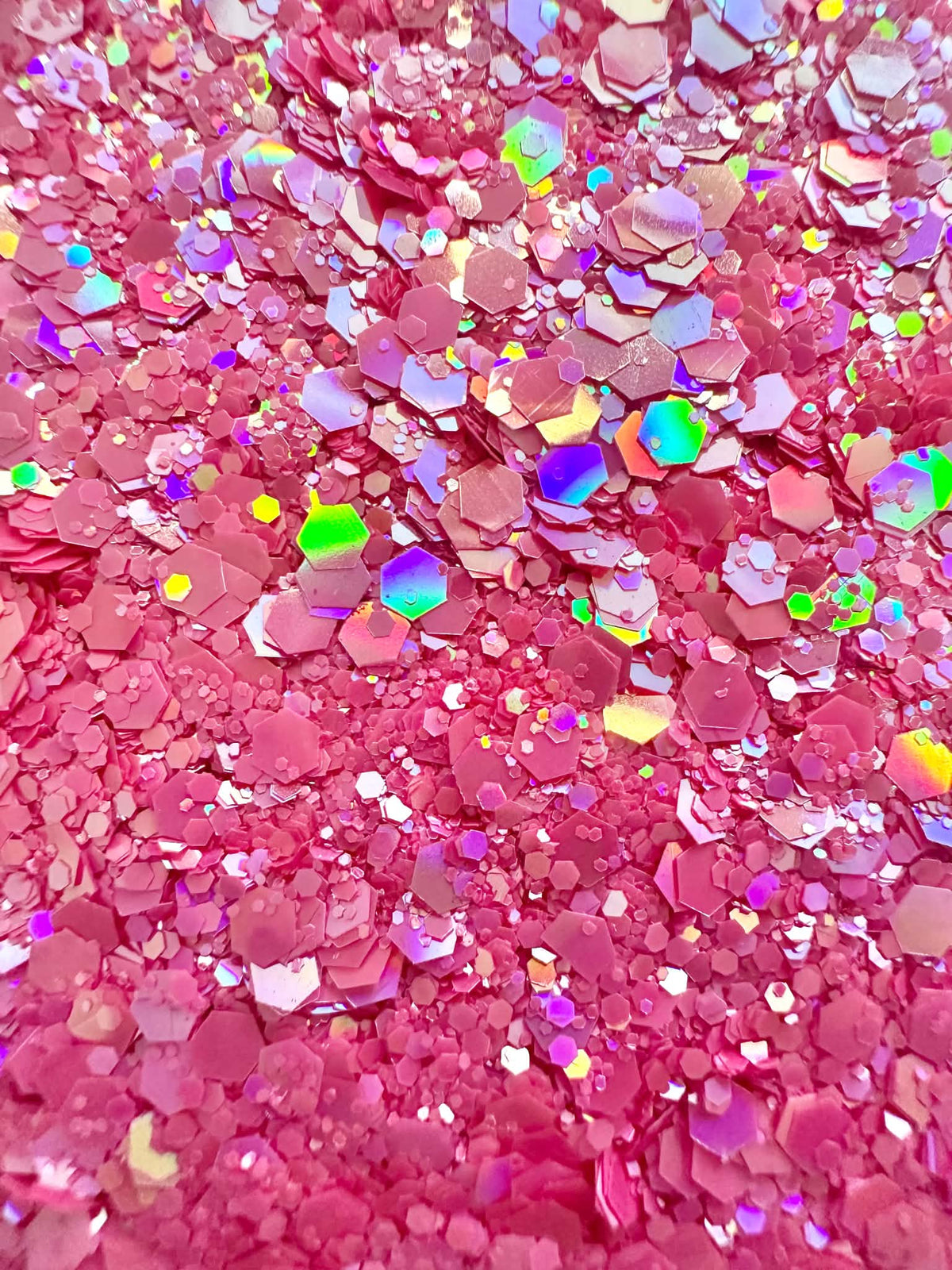 Berry Glam Chunky Glitter