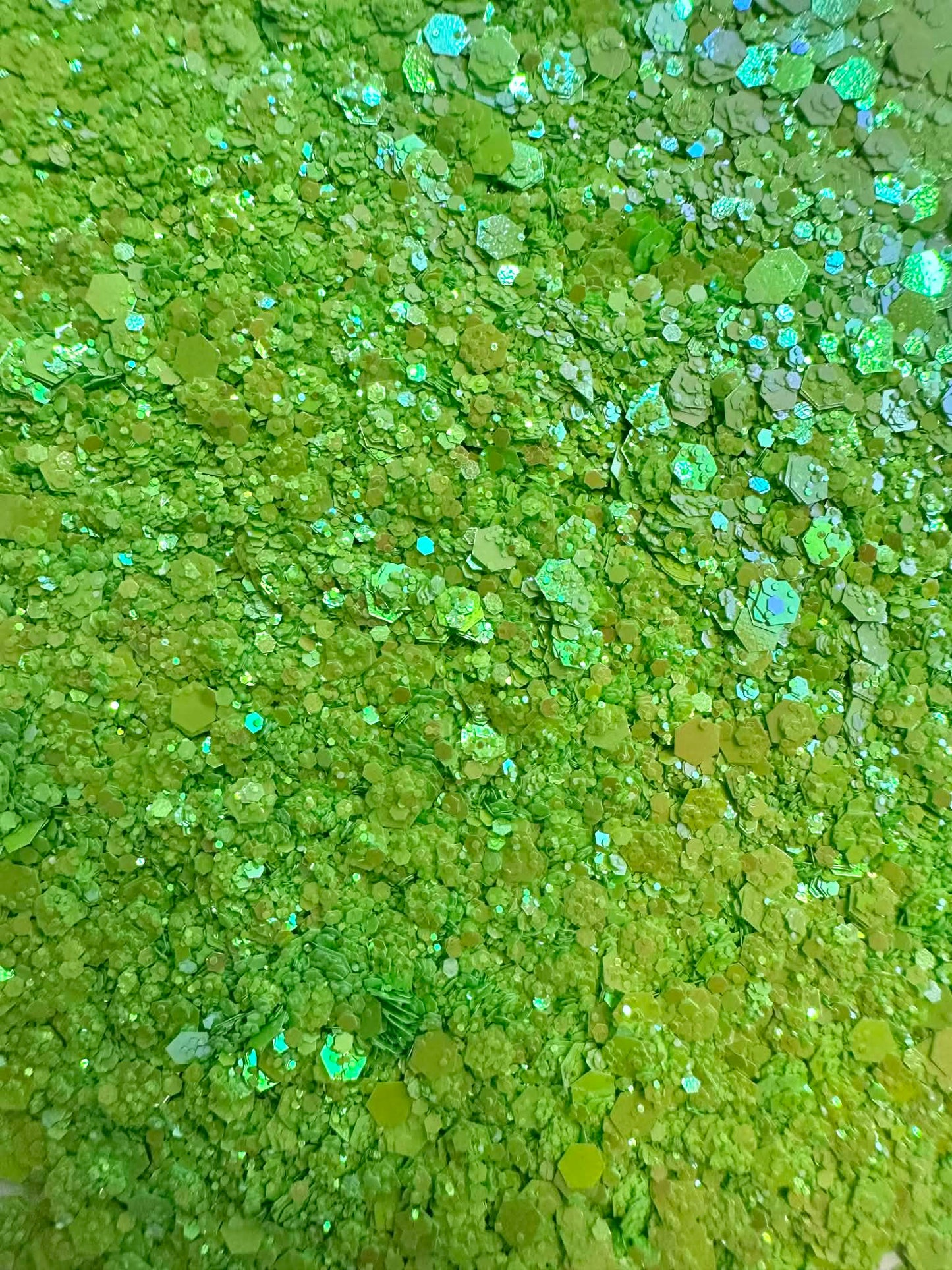 Lime Zing Glitter