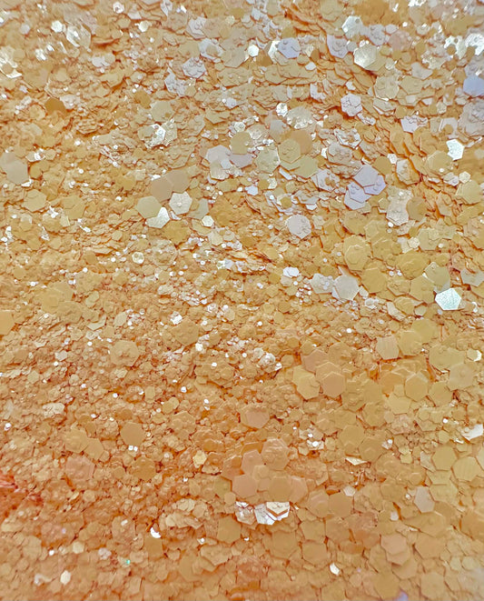 Peach Sherbet Glitter