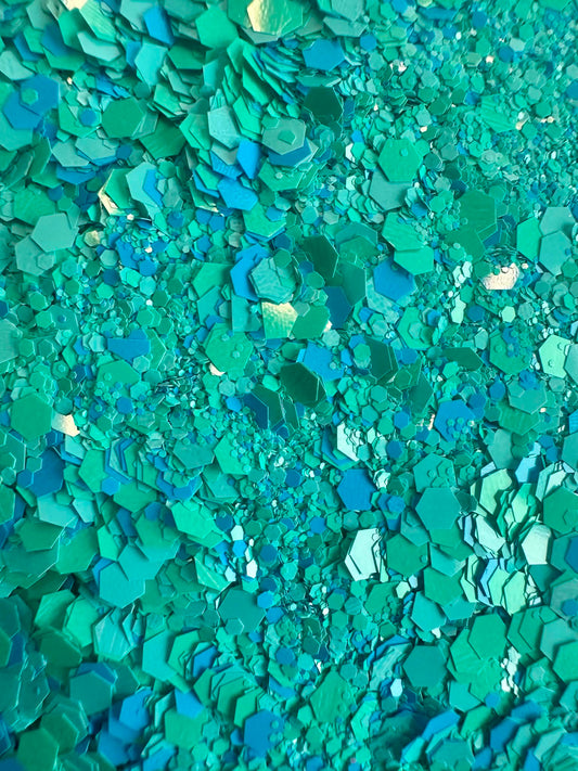 Mermaid Sky Chunky Glitter