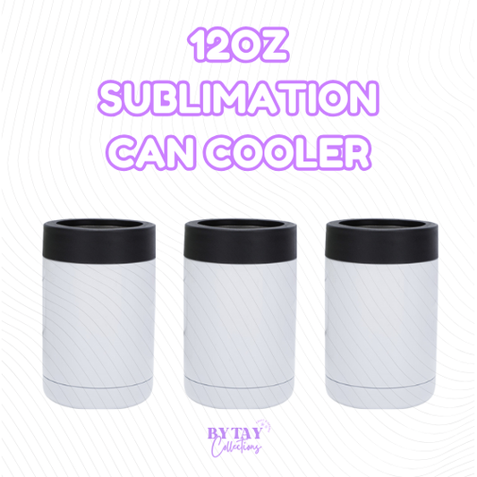 12oz Sublimation Can Cooler