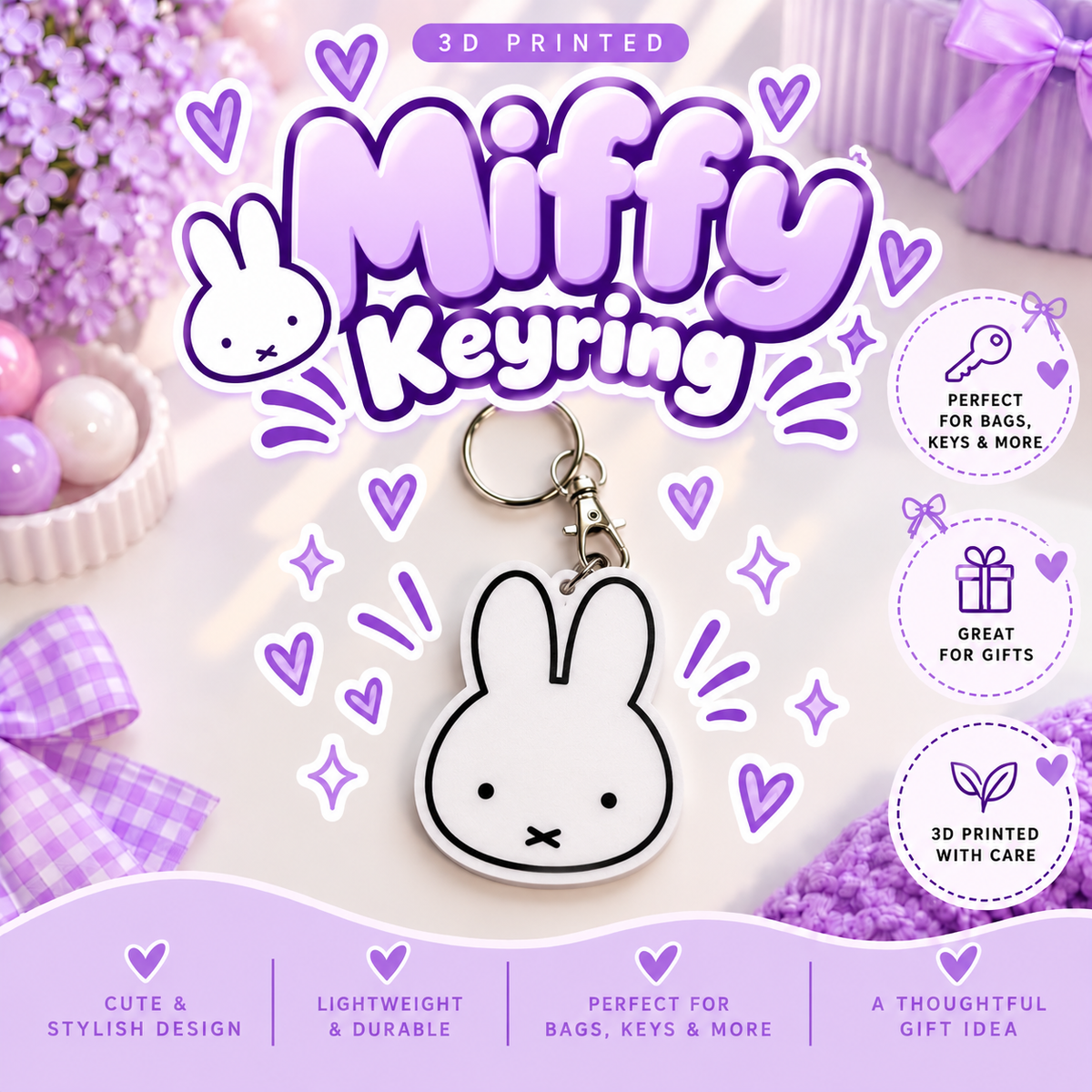 3D Keyring