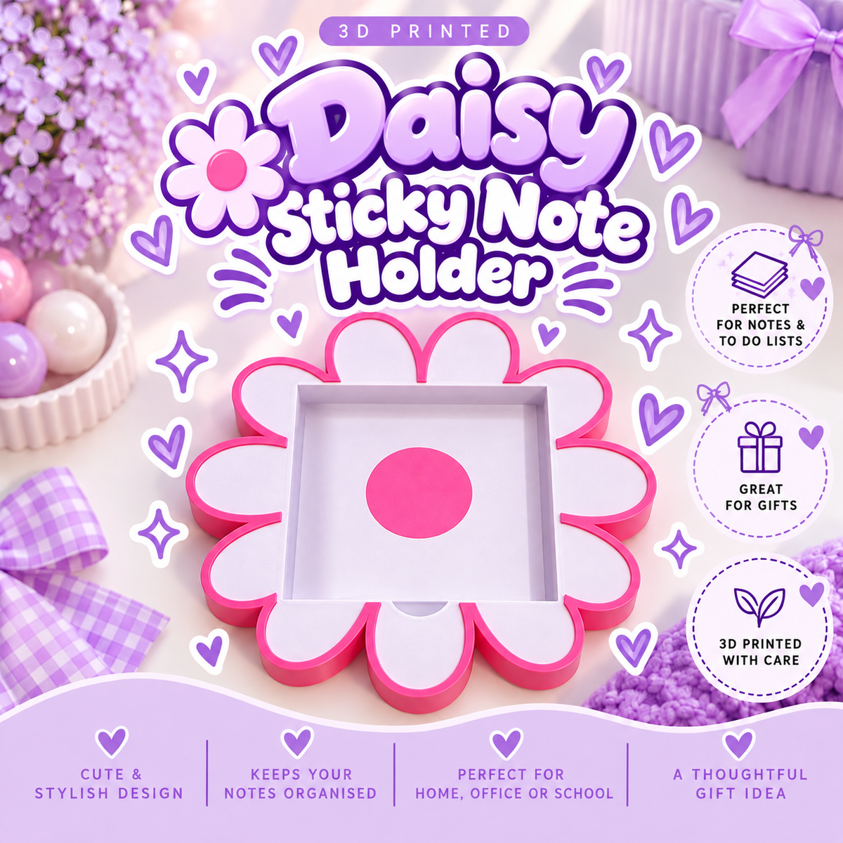 3D Sticky Note Holder