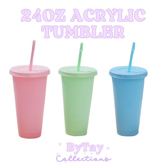 24oz Acrylic Tumbler