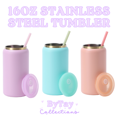 16oz Stainless Steel Tumbler