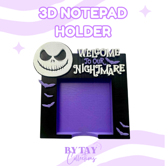 Nightmare Notepad Holder