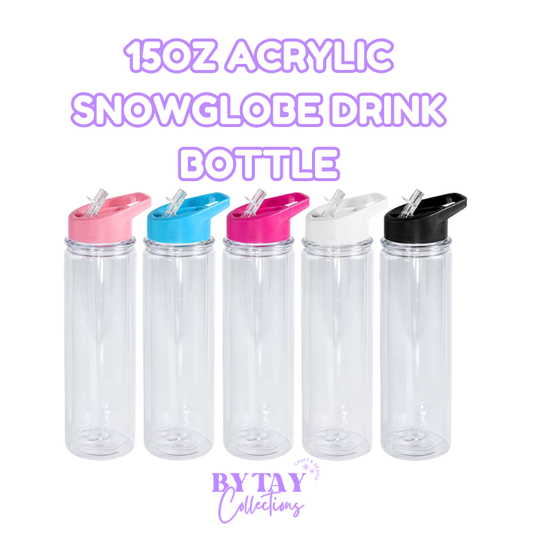 15oz Acrylic Drink Bottle