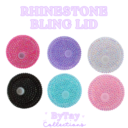 Rhinestone Bling Lids
