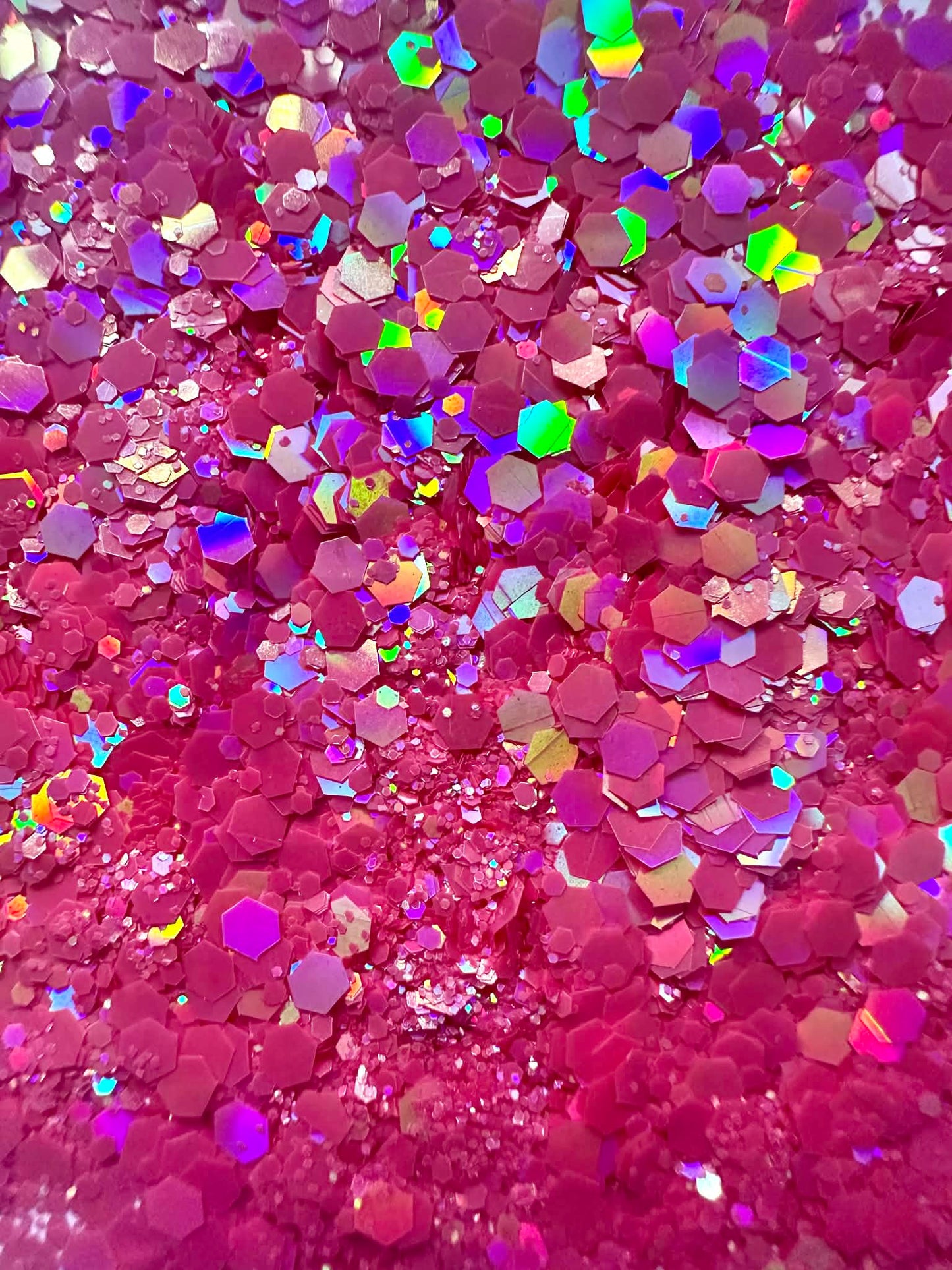 Scarlet Bloom Glitter