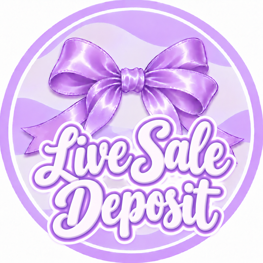 TIKTOK LIVE SALE DEPOSIT