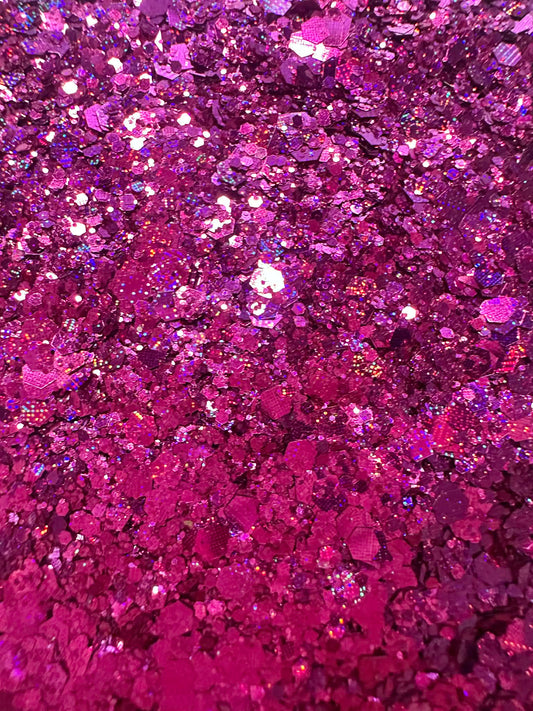 Ruby Orchid Glitter