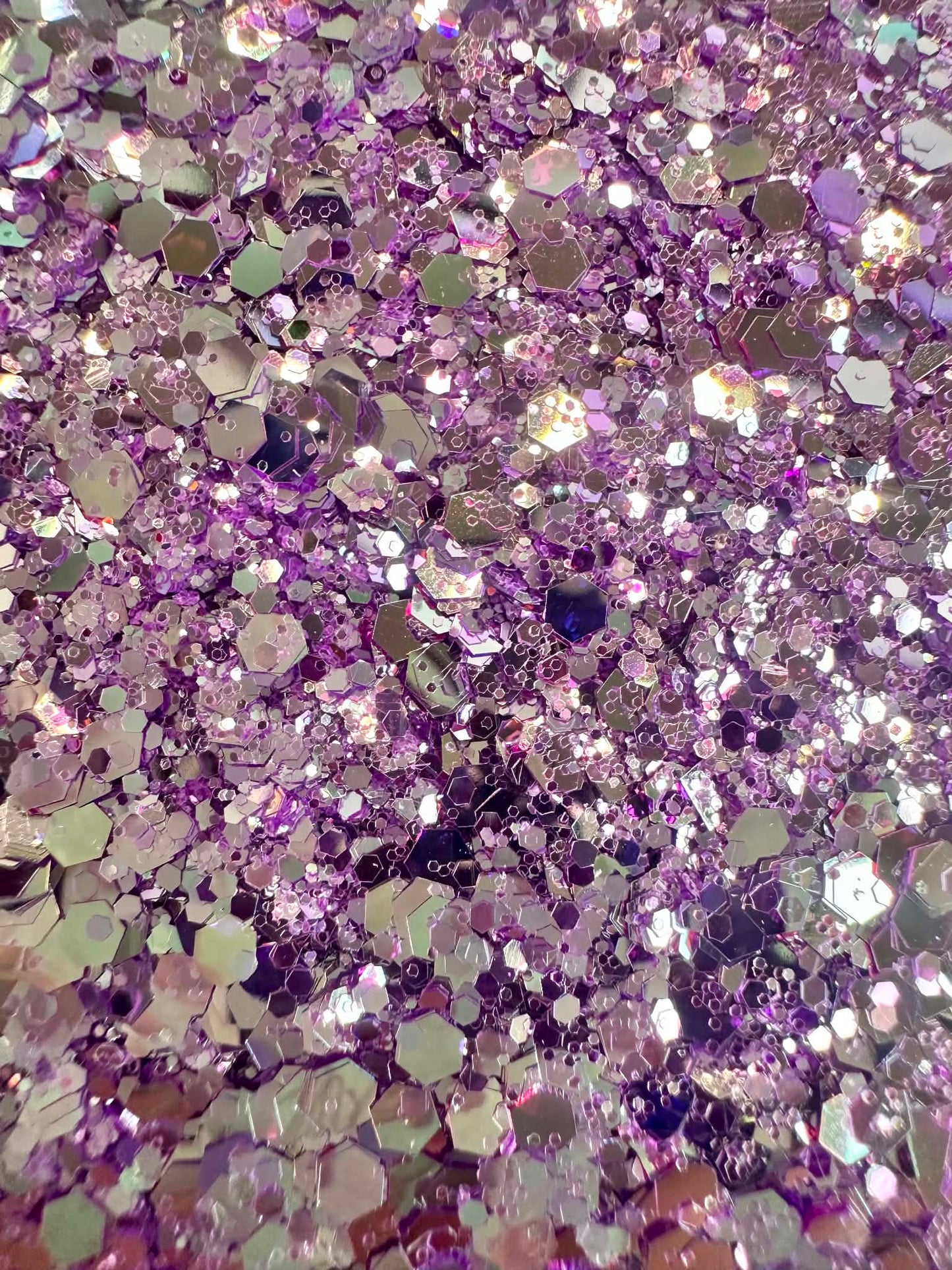 Purple Gem Chunky Glitter