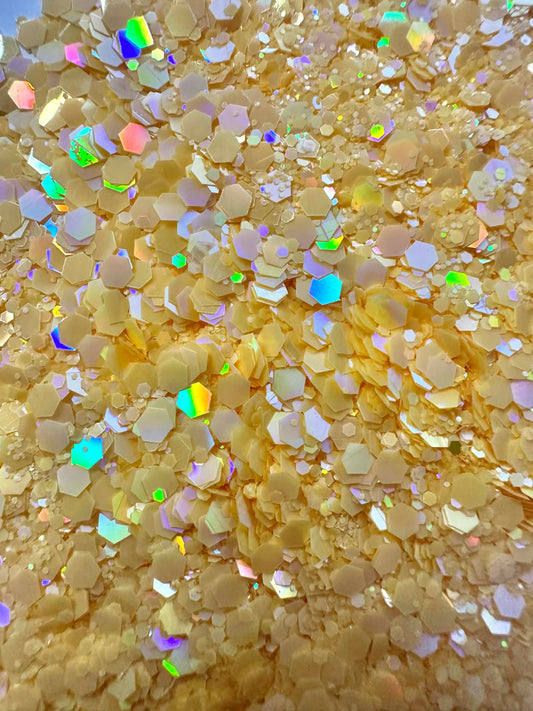 Mango Sorbet Glitter