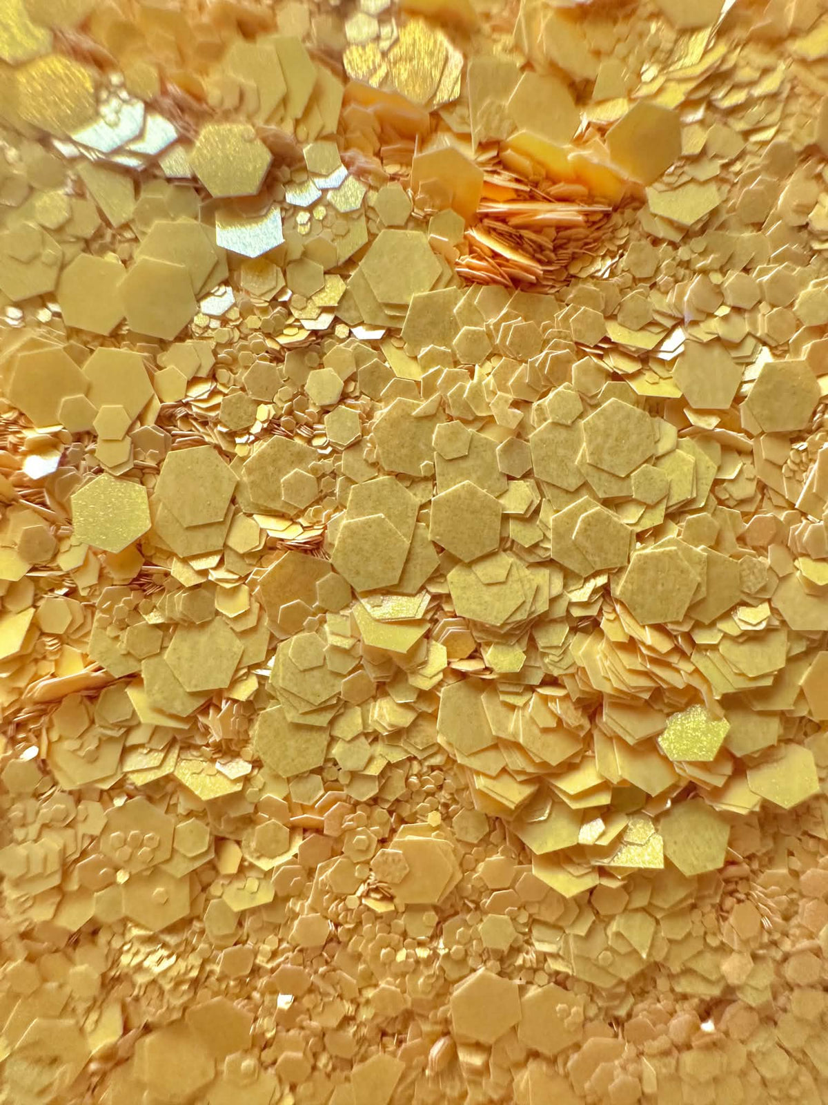 Mellow Yellow Chunky Glitter