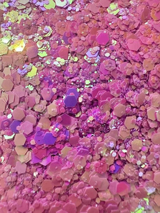 Pretty In Pink Glitter