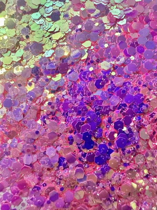 Electric Pink Glitter