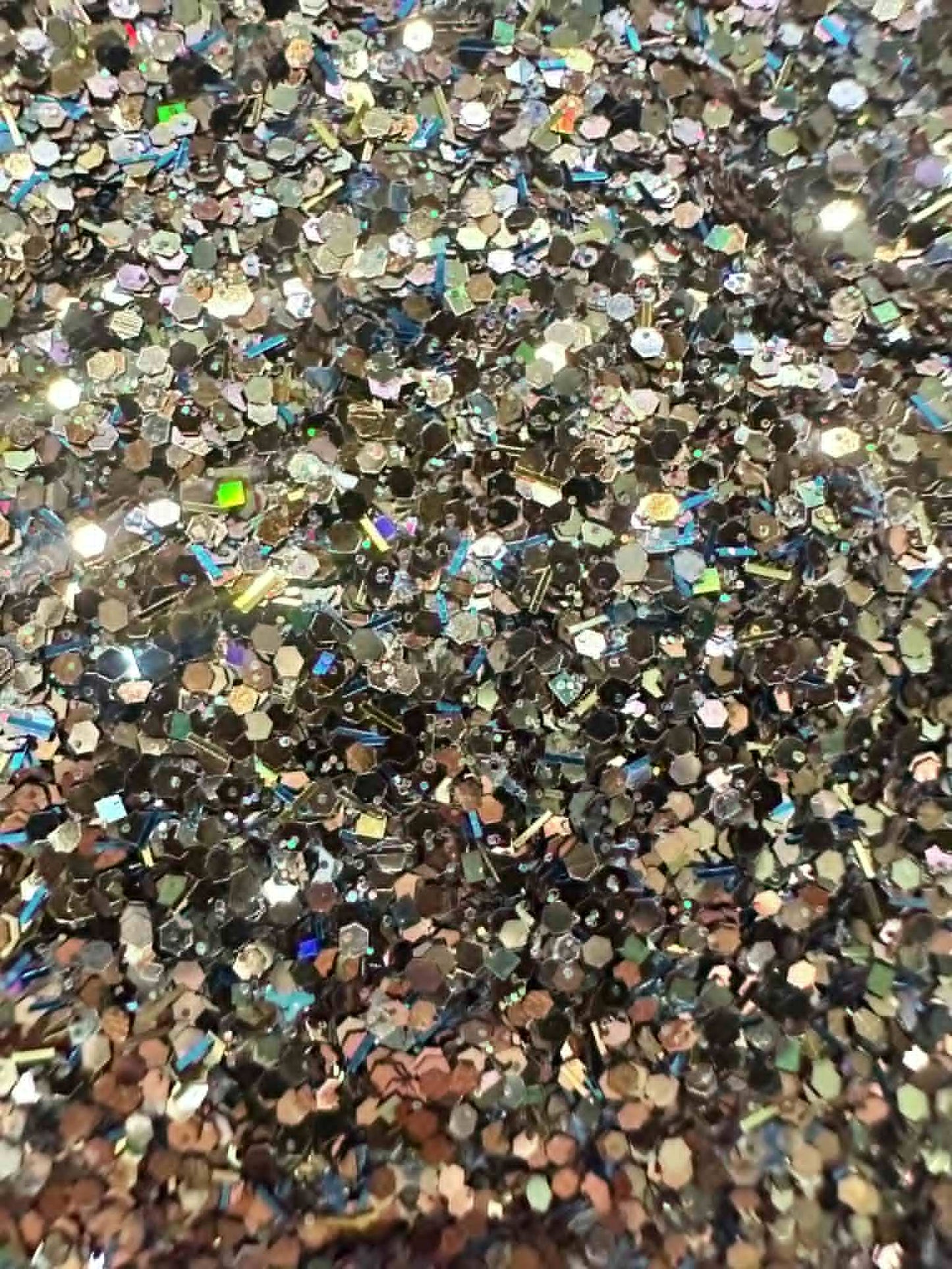 Chocolate Brown Glitter