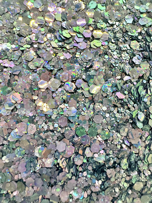 Silver Shine Glitter