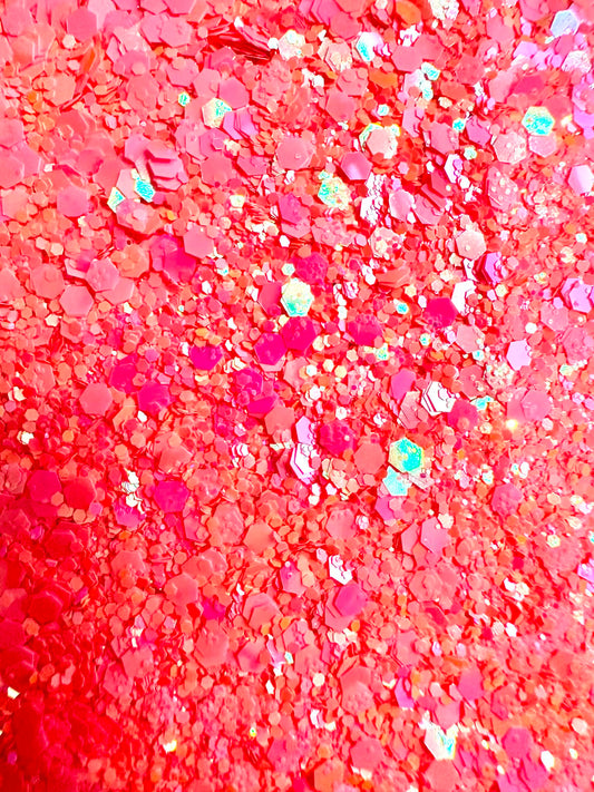 Melon Magic Chunky Glitter