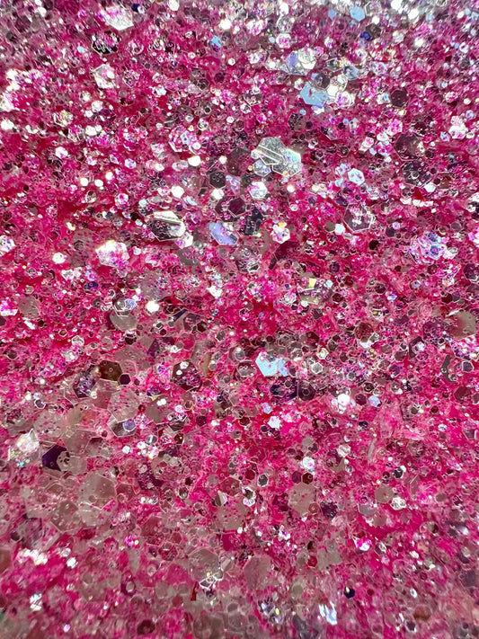 Pretty Pink Sparkle Diamond Glitter