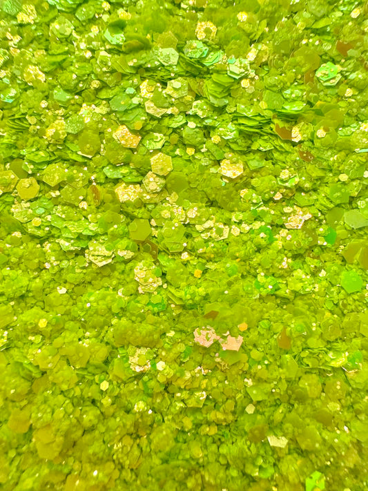 Ultra Lime Glitter