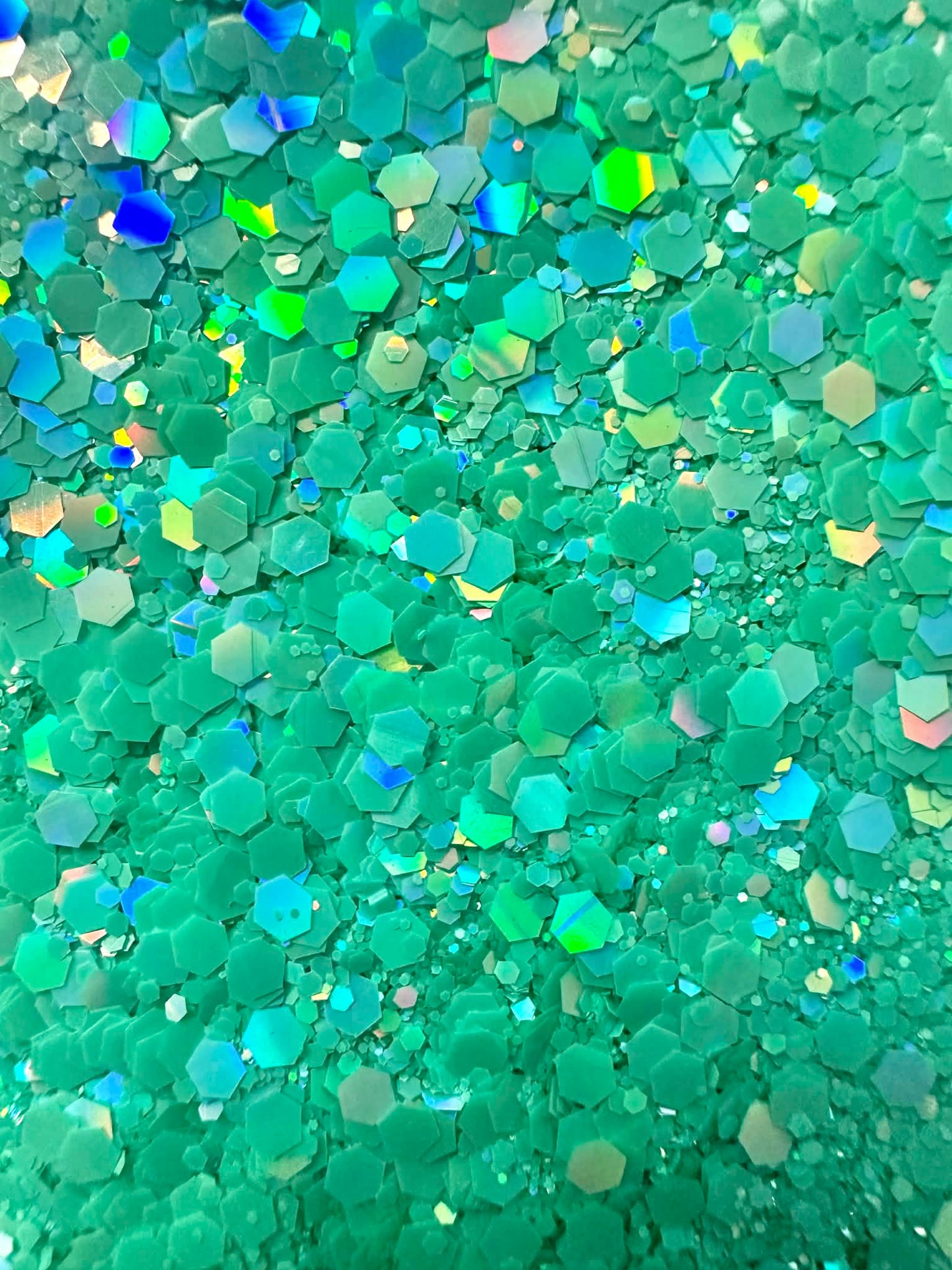 Aqua Breeze Glitter