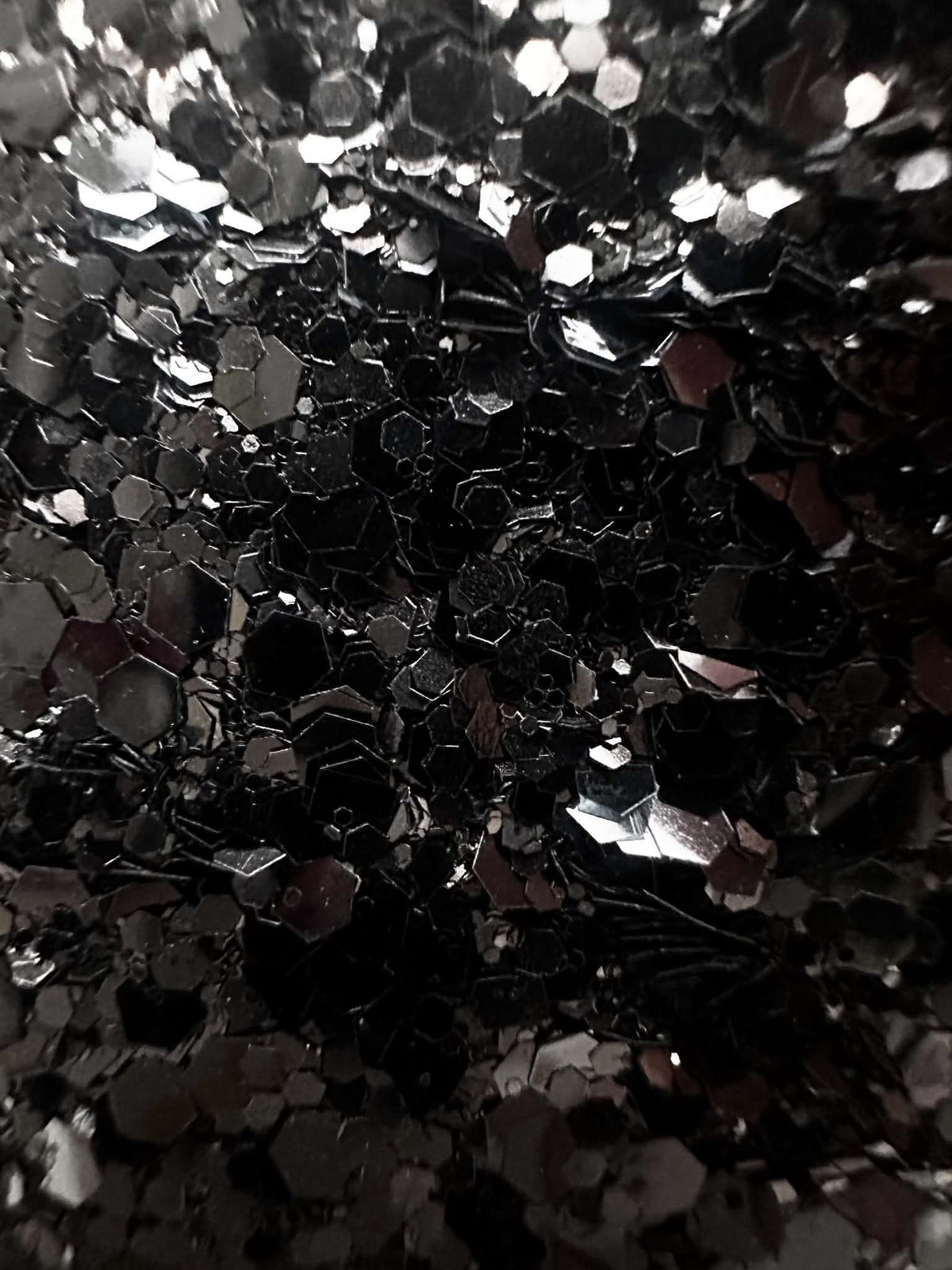 Black Magic Chunky Glitter